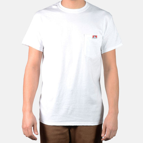Ben Davis Heavy Duty Pocket Tee White
